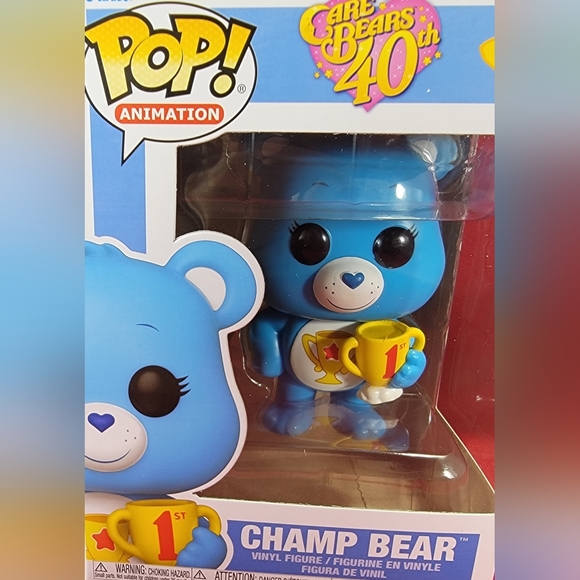 Champ bear funko # 1203 (nib) Brand new care bears champ bear funko. - Picture 3 of 7